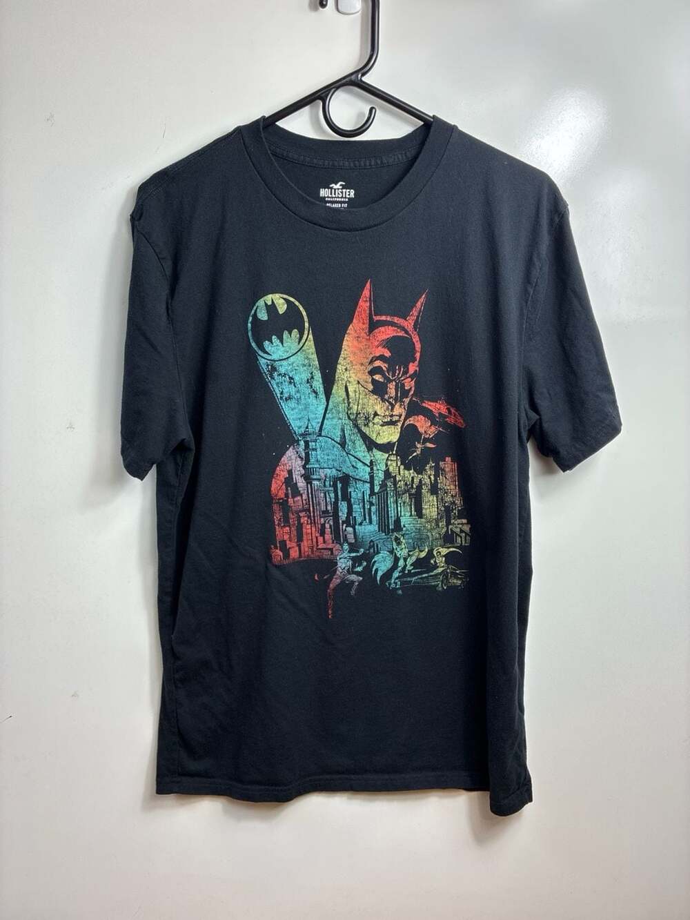 Hollister DC Comics Batman Graphic Relaxed Fit‎ T-Shirt
